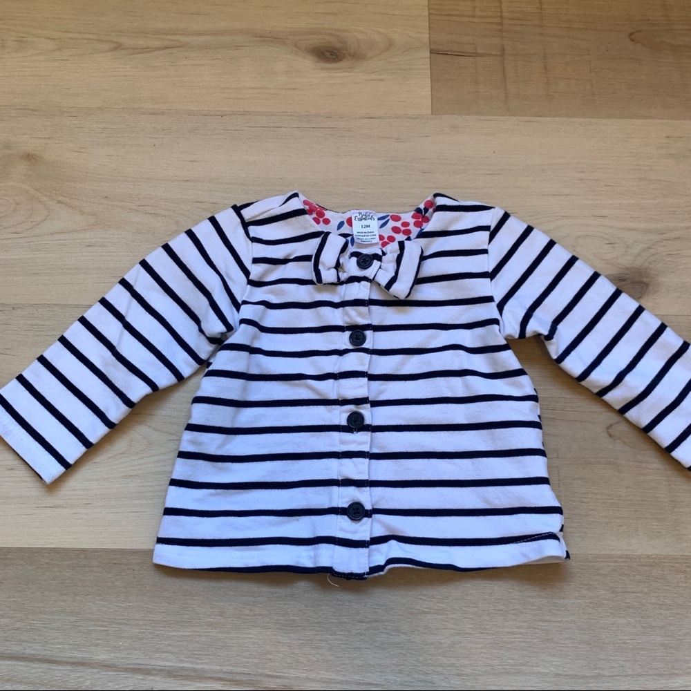4/$12 Striped Jacket